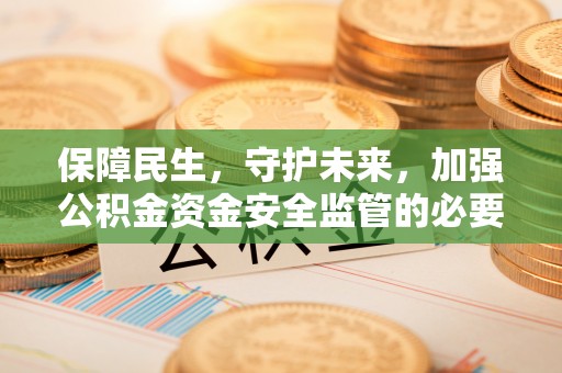 英吉沙保障民生，守护未来，加强公积金资金安全监管的必要性与实践