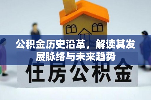 英吉沙公积金历史沿革，解读其发展脉络与未来趋势
