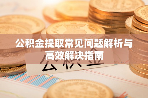 英吉沙公积金提取常见问题解析与高效解决指南