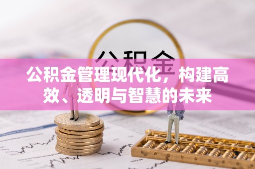 英吉沙公积金管理现代化，构建高效、透明与智慧的未来