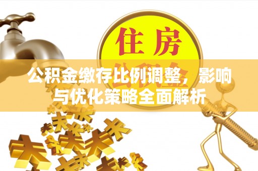 英吉沙公积金缴存比例调整，影响与优化策略全面解析
