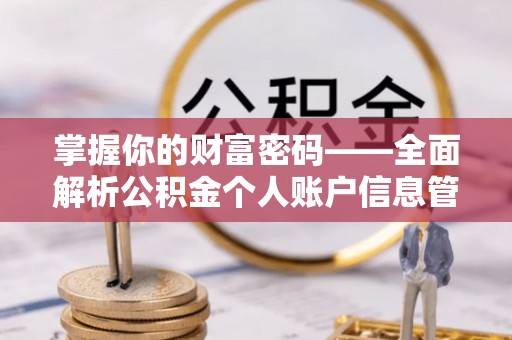 英吉沙掌握你的财富密码——全面解析公积金个人账户信息管理与优化