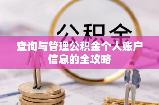 英吉沙查询与管理公积金个人账户信息的全攻略