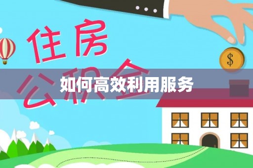 英吉沙如何高效利用服务