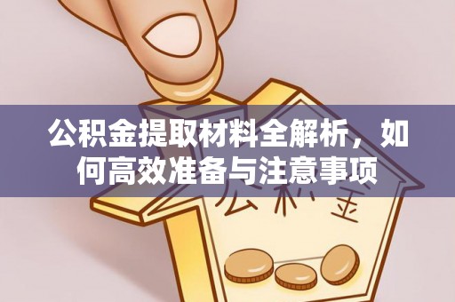 英吉沙公积金提取材料全解析，如何高效准备与注意事项