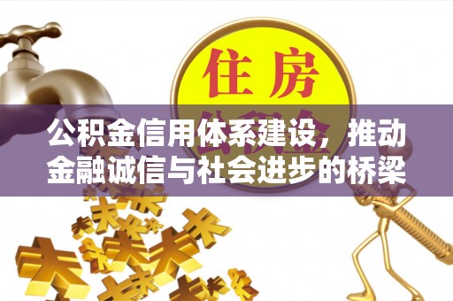 英吉沙公积金信用体系建设，推动金融诚信与社会进步的桥梁