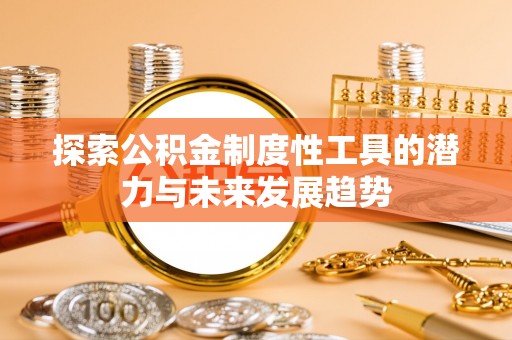英吉沙探索公积金制度性工具的潜力与未来发展趋势