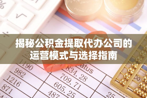 英吉沙揭秘公积金提取代办公司的运营模式与选择指南