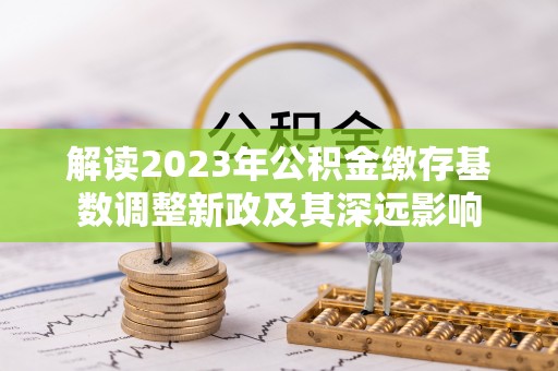 英吉沙解读2023年公积金缴存基数调整新政及其深远影响