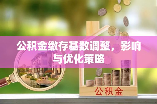 英吉沙公积金缴存基数调整，影响与优化策略