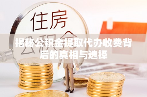 英吉沙揭秘公积金提取代办收费背后的真相与选择