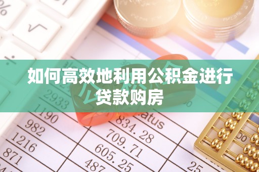 英吉沙如何高效地利用公积金进行贷款购房